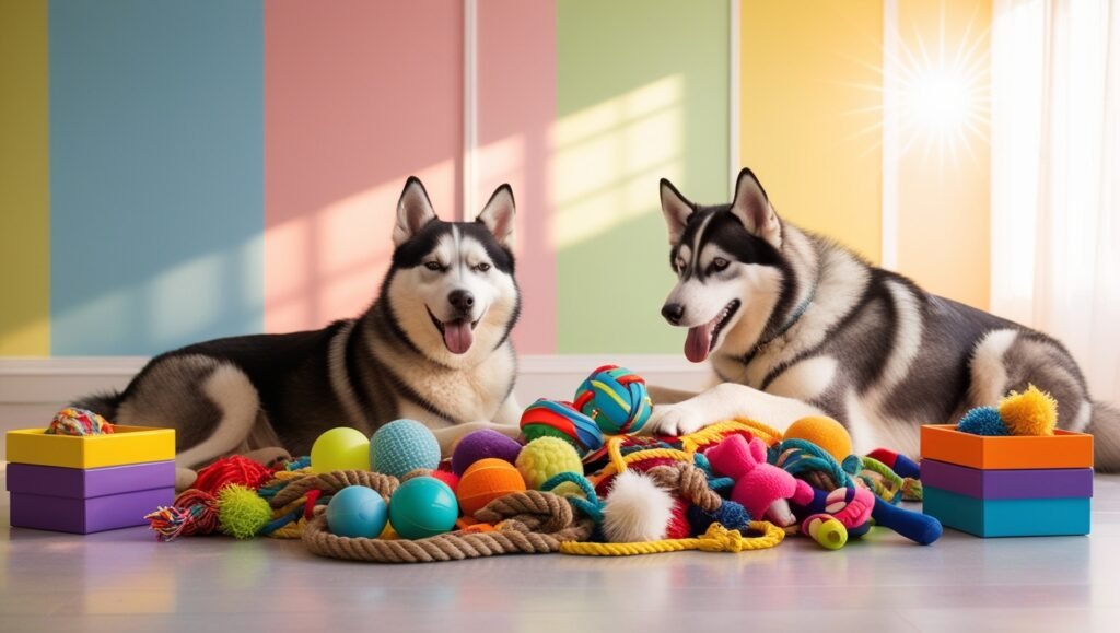 Bật mí nguồn hàng đồ chơi chó mèo chất lượng, giá tốt Default A colorful room filled with soft sunlight In the middl 3