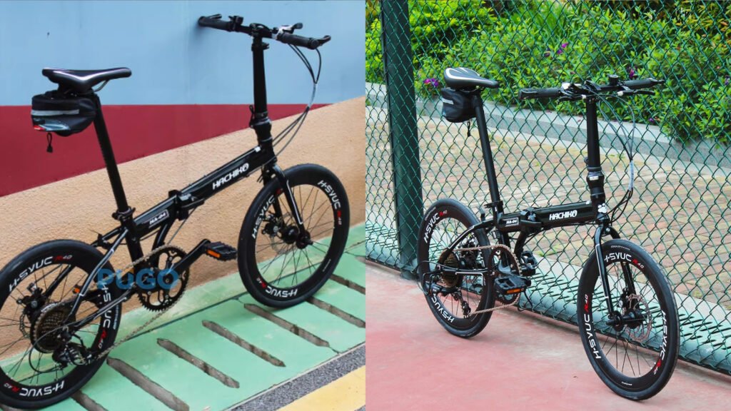 Top 5 xe đạp gấp đáng mua - dễ gấp, mang lên tàu metro TP.HCM xe dap gap Hachiko