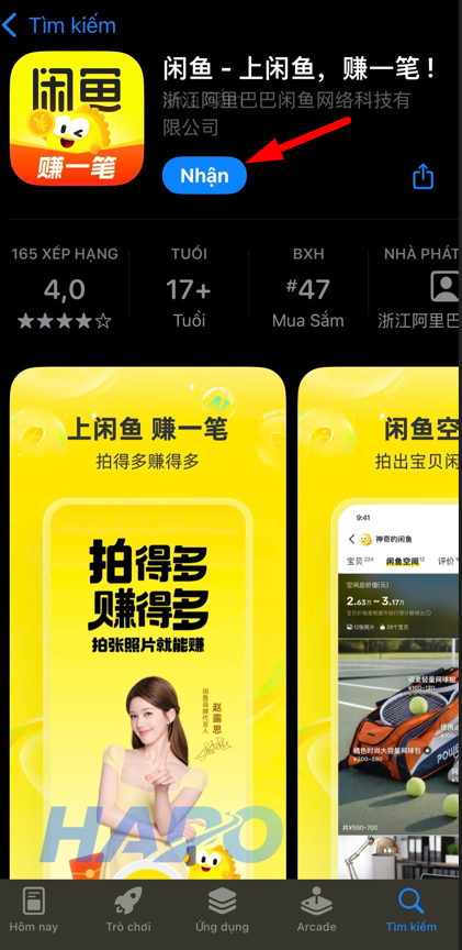 Tải ứng dụng Xianyu