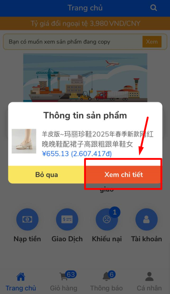 Hướng Dẫn Đặt Hàng Trung Quốc Qua App Hapo Xem chi tiết sản phẩm