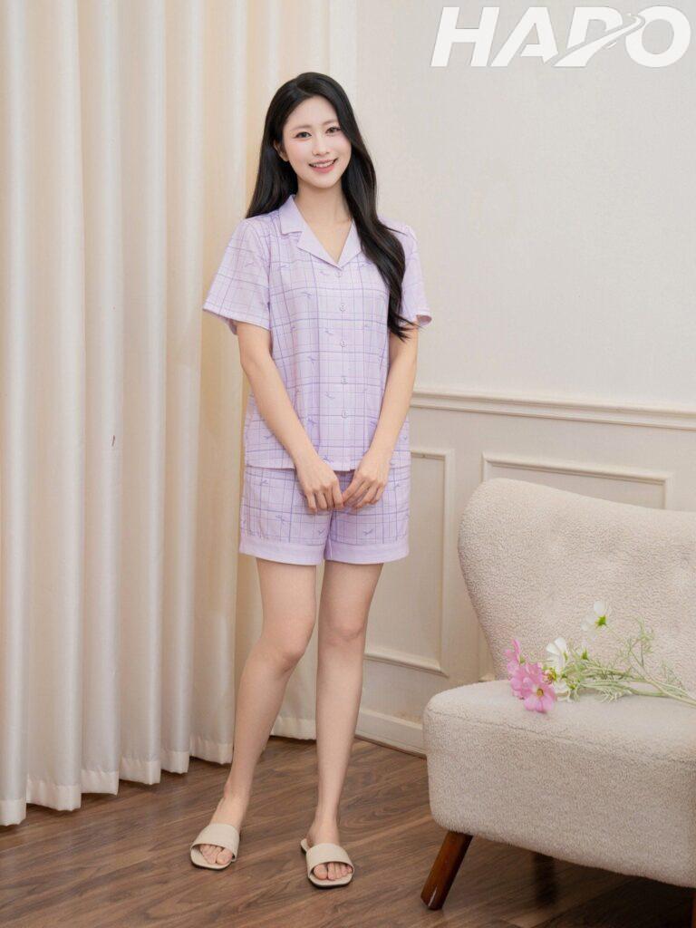 Pijama dáng ngắn trẻ trung