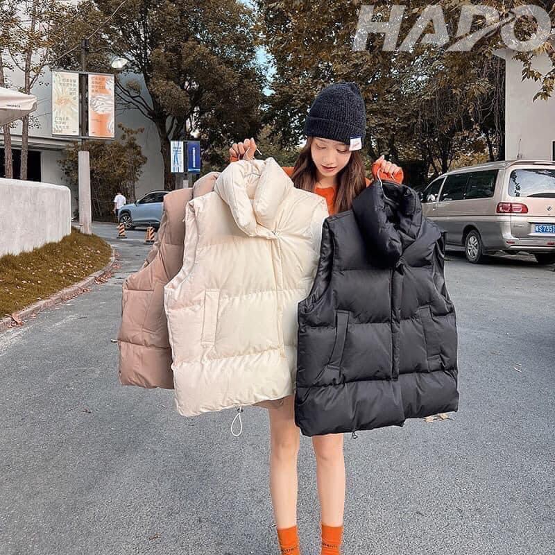 Áo gile nữ dạng áo phao