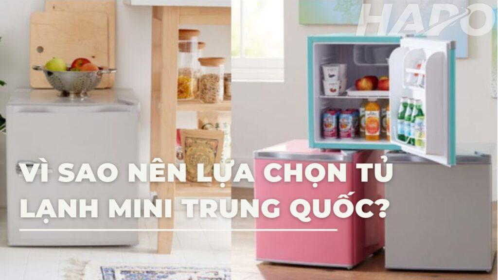 Vì sao nên lựa chọn tủ lạnh mini Trung Quốc?