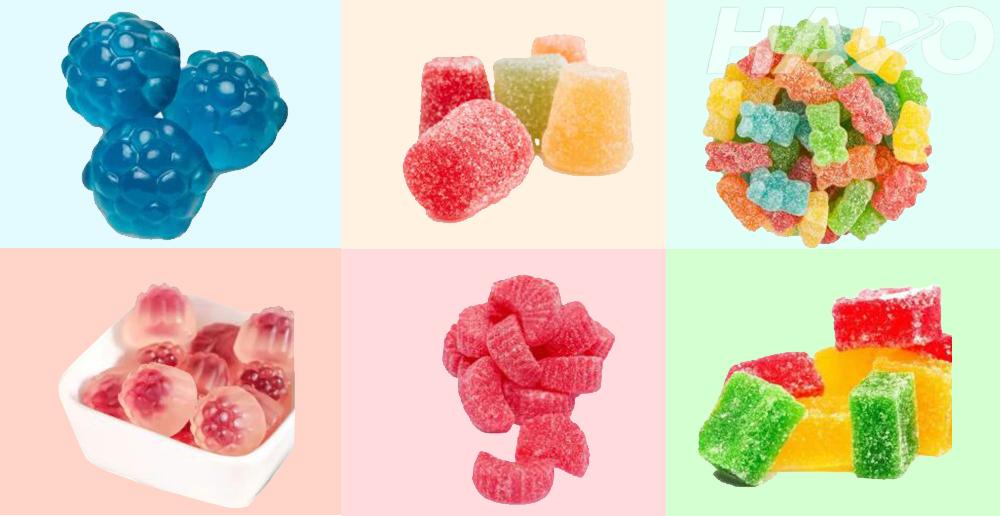 Top 5 món bánh kẹo Trung Quốc có hương vị tuyệt vời nhất Kẹo dẹo nhiều màu sắc