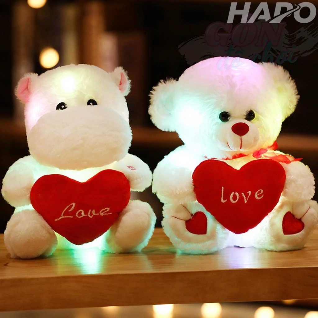 Thú bông đổi màu và phát sáng