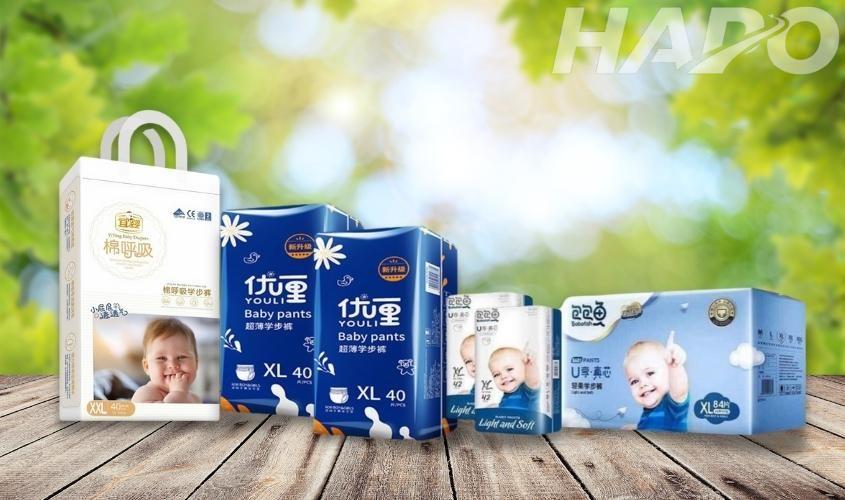 Bỉm và tã giấy giúp bé thoải mái