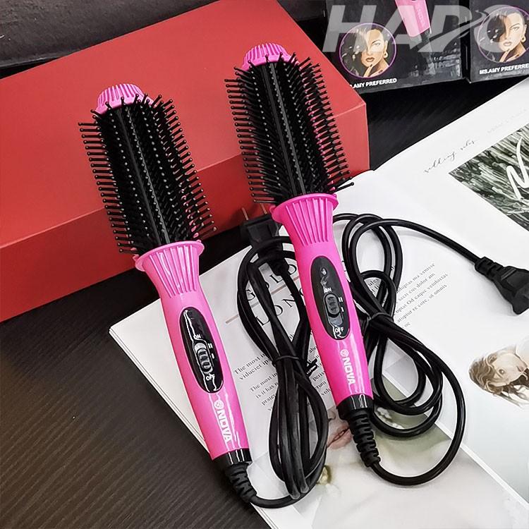 Máy uốn tóc lược nhiệt (chổi điện uốn tóc)