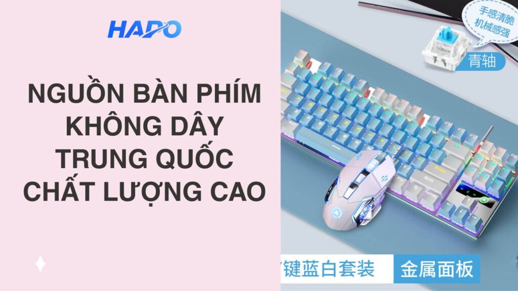 Nguồn nhập bàn phím không dây Trung Quốc chất lượng cao
