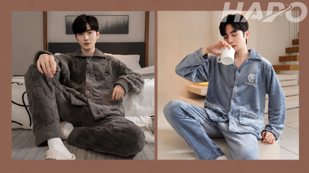 Pijama mùa đông dày dặn