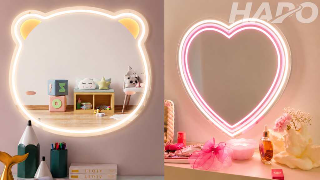 Gương trang điểm treo tường