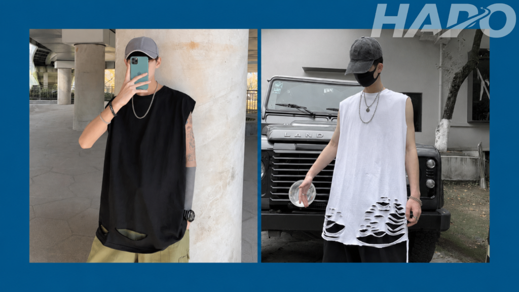 Áo ba lỗ oversize