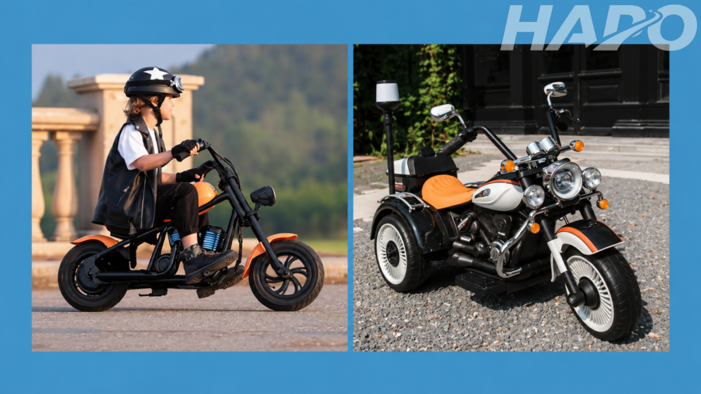 Các mẫu xe máy điện cho bé Trung Quốc được yêu thích nhất Xe máy điện Harley-Davidson mini