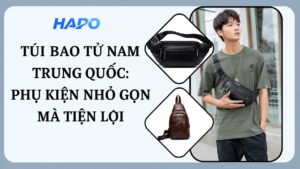 Túi bao tử nam Trung Quốc: Phụ kiện nhỏ gọn mà tiện lợi