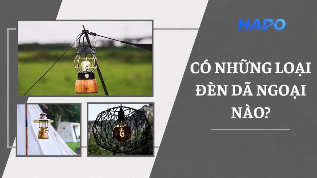 Có những loại đèn dã ngoại nào?