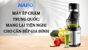 Máy ép chậm Trung Quốc: Mang lại tiện nghi cho căn bếp gia đình
