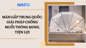 Màn gấp Trung Quốc: Giải pháp chống muỗi thông minh, tiện lợi