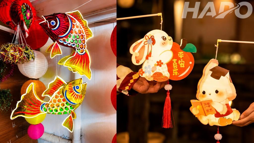 Gợi ý các mẫu đèn Trung Thu đẹp và bắt mắt cho bé yêu Lồng đèn hình con vật kiểu dáng đa dạng