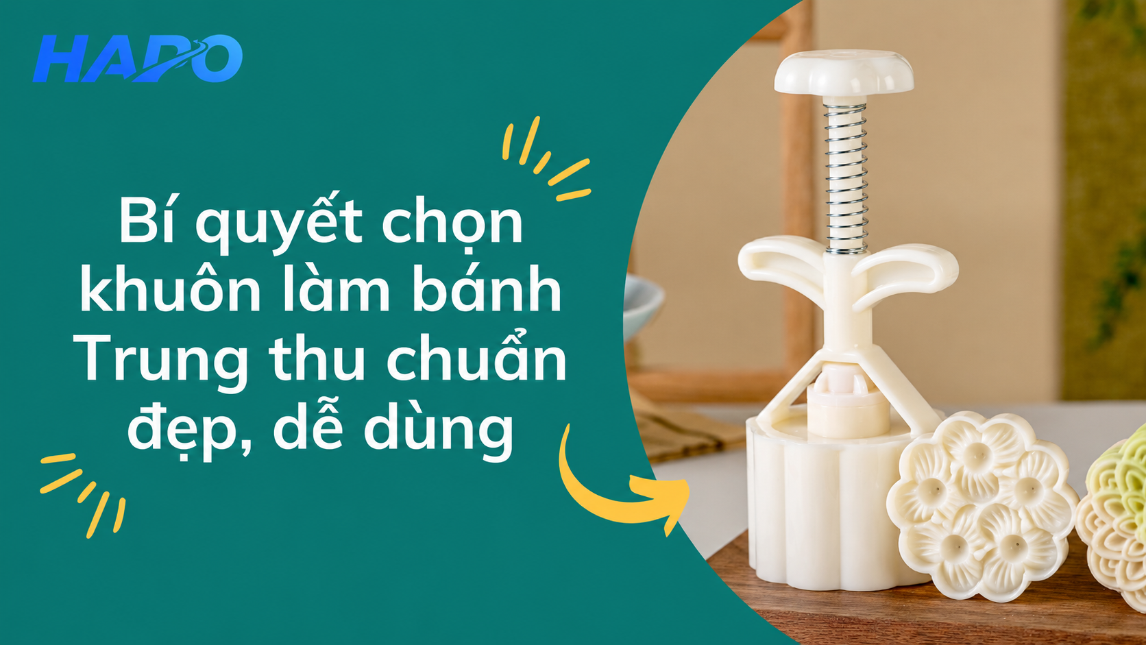 Bí quyết chọn khuôn làm bánh Trung thu chuẩn đẹp, dễ dùng