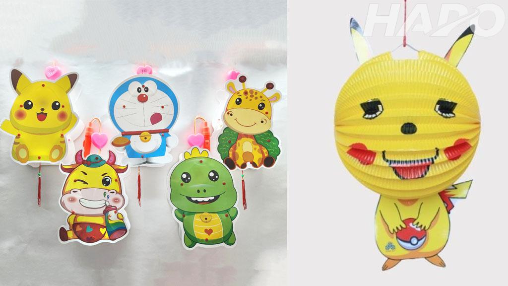 Gợi ý các mẫu đèn Trung Thu đẹp và bắt mắt cho bé yêu Đèn hình nhân vật hoạt hình mới mẻ