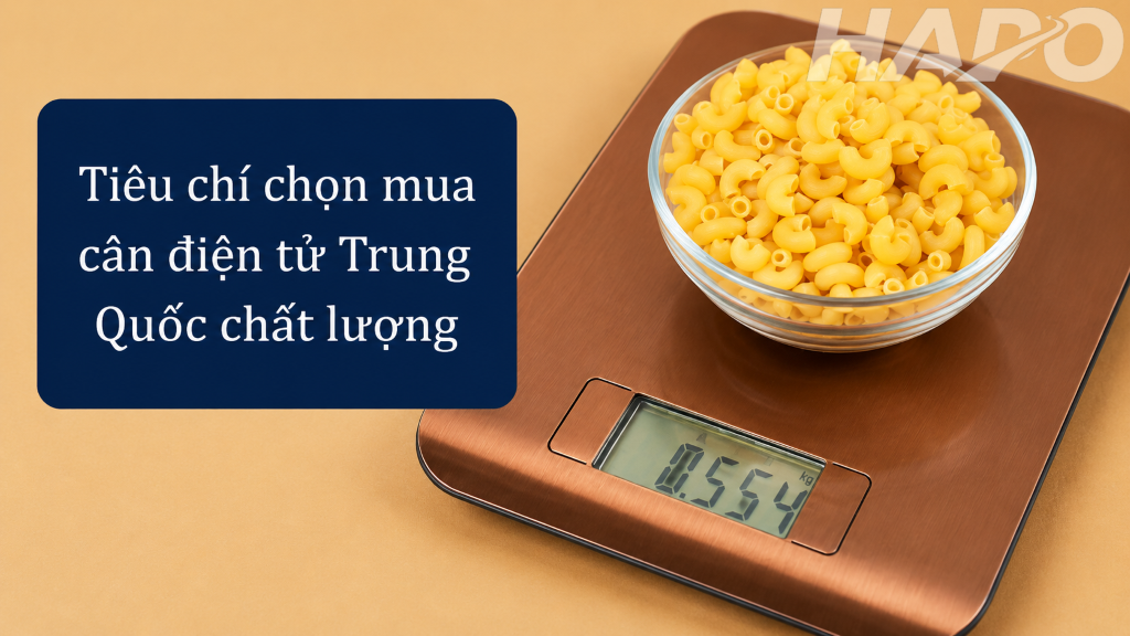 Tiêu chí chọn mua cân điện tử Trung Quốc chất lượng