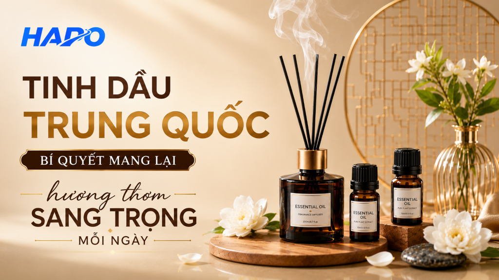 Tinh dầu Trung Quốc - Bí quyết mang lại hương thơm sang trọng mỗi ngày Tinh dầu Trung Quốc - Bí quyết mang lại hương thơm sang trọng mỗi ngày