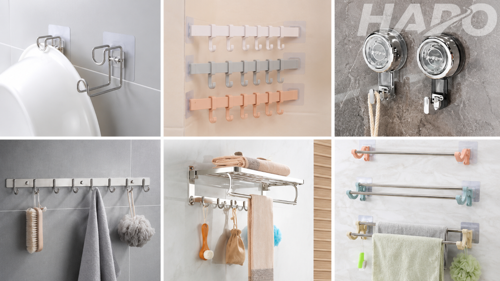 Tổng hợp những nguồn hàng móc treo đồ nhà tắm Trung Quốc giá sỉ Các mẫu móc treo đồ nhà tắm Trung Quốc phổ biến hiện nay
