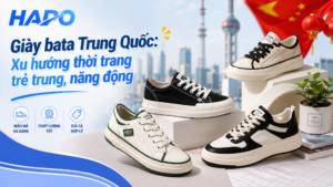 Giày bata Trung Quốc: Xu hướng thời trang trẻ trung, năng động