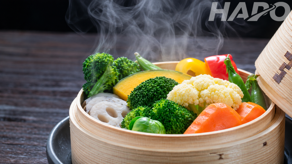 Lợi ích của việc hấp thức ăn thay vì chiên hoặc xào 