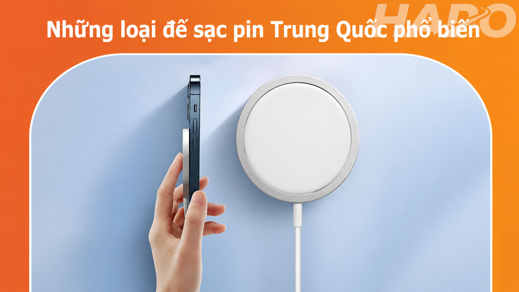 Những loại đế sạc pin Trung Quốc phổ biến