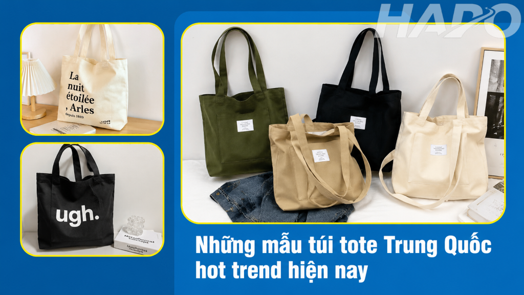 Những mẫu túi tote Trung Quốc hot trend hiện nay