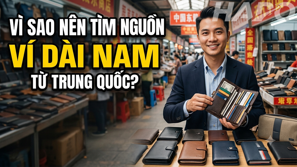 Vì sao nên tìm nguồn ví dài nam từ Trung Quốc?